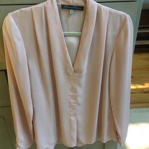 NEW pink long sleeved blouse!